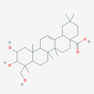 molecular formula C30H48O5 B1666088 阿周那酸 CAS No. 465-00-9