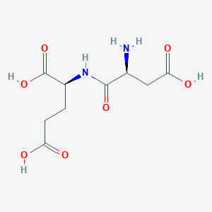 molecular formula C9H14N2O7 B1666100 N-Acetylaspartylglutamat CAS No. 6157-06-8