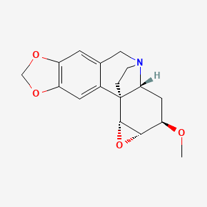 molecular formula C17H19NO4 B1666129 奥古斯丁 CAS No. 79659-60-2