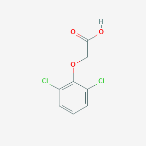 molecular formula C8H6Cl2O3 B166613 (2,6-二氯苯氧基)乙酸 CAS No. 575-90-6