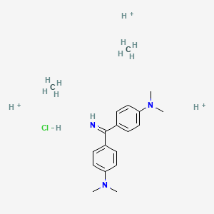 B1666134 Auramine, phosphomolybdic acid salt CAS No. 70179-86-1