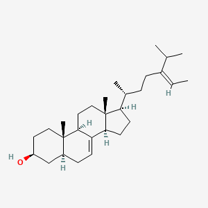 molecular formula C29H48O B1666154 δ7-阿维纳甾醇 CAS No. 23290-26-8