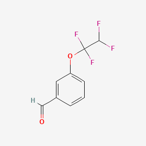B1666159 3-(1,1,2,2-Tetrafluoroethoxy)benzaldehyde CAS No. 35295-35-3