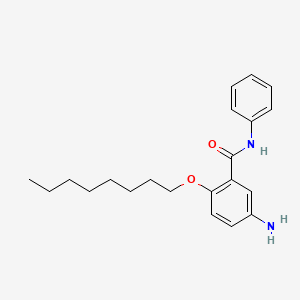 Benzanilide, 5-amino-2-(octyloxy)-