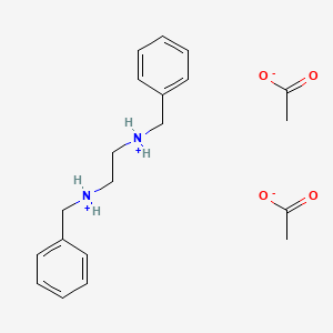 molecular formula C20H28N2O4 B1666193 N,N'-二苄基乙二胺 CAS No. 140-28-3