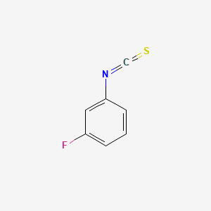 B1666205 3-Fluorophenyl isothiocyanate CAS No. 404-72-8