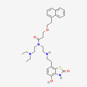 molecular formula C32H42N4O4S B1666216 AZD-3199 游离碱 CAS No. 925243-19-2