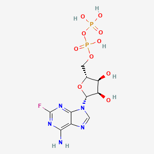 molecular formula C10H14FN5O10P2 B1666263 2-氟-ADP CAS No. 1492-61-1