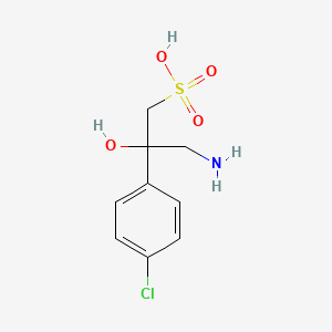 molecular formula C9H12ClNO4S B1666274 2-Hydroxysaclofen CAS No. 117354-64-0