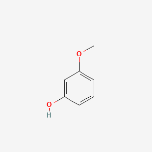 molecular formula C7H8O2 B1666288 3-Methoxyphenol CAS No. 150-19-6