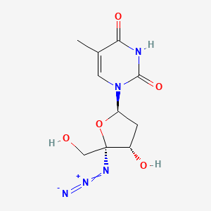 B1666319 4'-Azidothymidine CAS No. 130108-72-4