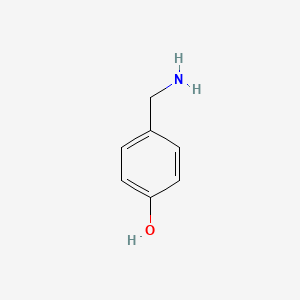 molecular formula C7H9NO B1666329 4-羟基苯甲胺 CAS No. 696-60-6