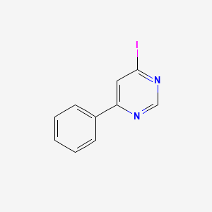 molecular formula C10H7IN2 B1666336 4-Iodo-6-phenylpyrimidine CAS No. 41270-96-6