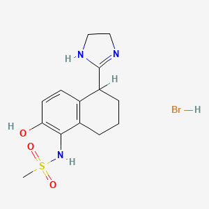 molecular formula C14H20BrN3O3S B1666404 A 61603 氢溴酸盐 CAS No. 107756-30-9