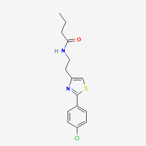 molecular formula C15H17ClN2OS B1666451 阿唑酰胺 CAS No. 932986-18-0