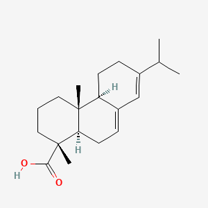 B1666468 Abietic acid CAS No. 514-10-3