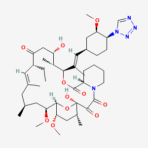 molecular formula C44H69N5O11 B1666483 阿斯克霉素 CAS No. 148147-65-3