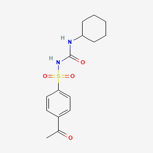 B1666498 Acetohexamide CAS No. 968-81-0