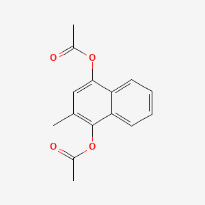 molecular formula C15H14O4 B1666500 乙酰萘酮 CAS No. 573-20-6