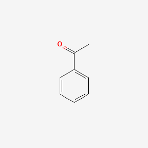 B1666503 Acetophenone CAS No. 98-86-2