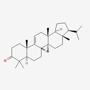 molecular formula C30H46N2O14S2 B1666542 阿伯酮 CAS No. 25465-81-0