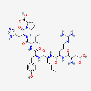 molecular formula C42H64N12O11 B1666543 阿克拉肽 CAS No. 227803-63-6