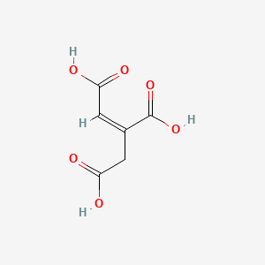 molecular formula C6H6O6 B1666549 顺式乌头酸 CAS No. 499-12-7