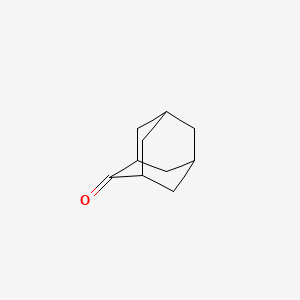 molecular formula C10H14O B1666556 2-Adamantanone CAS No. 700-58-3