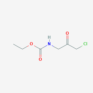 B166657 Ethyl(chloroacetyl)methylcarbamate CAS No. 6378-52-5