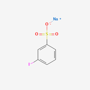 B1666575 Benzenesulfonic acid, m-iodo-, sodium salt CAS No. 51119-76-7
