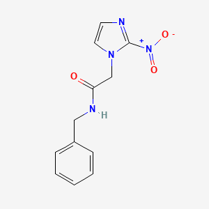 molecular formula C12H12N4O3 B1666585 Benznidazole CAS No. 22994-85-0