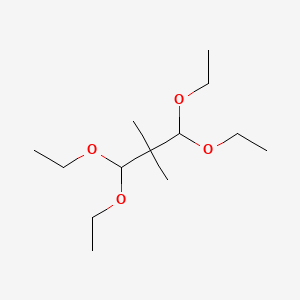 B1666616 1,1,3,3-Tetraethoxy-2,2-dimethylpropane CAS No. 10602-38-7