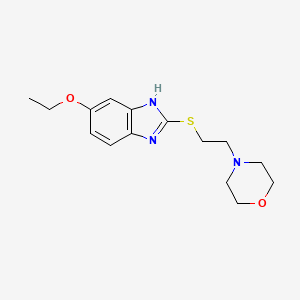 molecular formula C15H21N3O2S B1666629 Afobazole CAS No. 173352-21-1