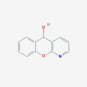 molecular formula C12H9NO2 B1666650 5H-苯并色喃[2,3-b]吡啶-5-醇 CAS No. 6722-09-4