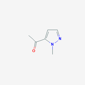 molecular formula C6H8N2O B166666 1-(1-甲基-1H-吡唑-5-基)乙酮 CAS No. 137890-05-2