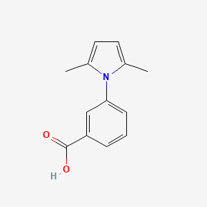 B1666665 3-(2,5-dimethyl-1H-pyrrol-1-yl)benzoic acid CAS No. 26180-28-9