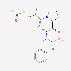 molecular formula C20H26N2O5S B1666765 阿拉西普利 CAS No. 74258-86-9