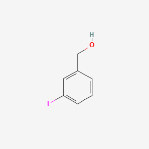 molecular formula C7H7IO B1666773 3-碘苄醇 CAS No. 57455-06-8