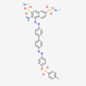 molecular formula C35H25N5Na2O9S3 B1666782 Acid Orange 45 CAS No. 2429-80-3