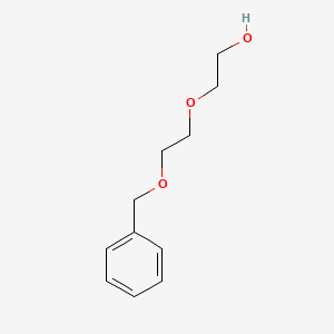 molecular formula C11H16O3 B1666787 2-[2-(苄氧基)乙氧基]乙醇 CAS No. 2050-25-1