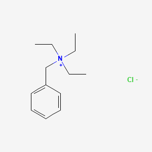 molecular formula C13H22ClN B1666795 苄基三乙胺氯化物 CAS No. 56-37-1