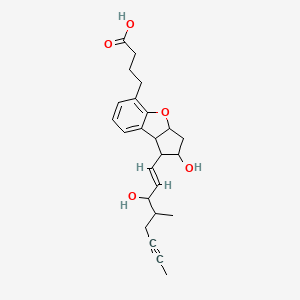 molecular formula C24H30O5 B1666799 贝拉普罗斯特 CAS No. 88430-50-6
