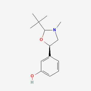 molecular formula C14H21NO2 B1666802 贝瑞弗林 CAS No. 105567-83-7