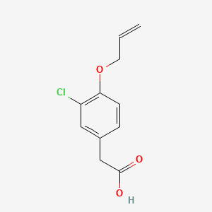 molecular formula C11H11ClO3 B1666827 Alclofenac CAS No. 22131-79-9