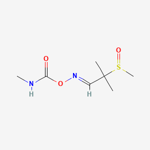 molecular formula C7H14N2O3S B1666835 Aldicarb sulfoxide CAS No. 1646-87-3