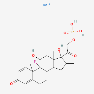 molecular formula C22H28FNa2O8P B1666876 磷酸倍他米松钠 CAS No. 151-73-5