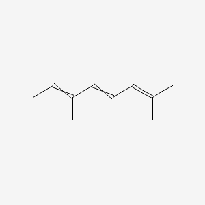 molecular formula C10H16 B1666886 2,6-二甲基-2,4,6-辛三烯 CAS No. 673-84-7