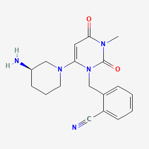 molecular formula C18H21N5O2 B1666894 Alogliptin CAS No. 850649-61-5