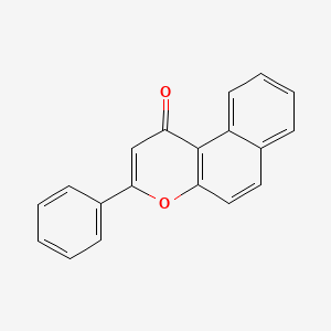 molecular formula C19H12O2 B1666907 beta-Naphthoflavone CAS No. 6051-87-2