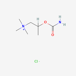 molecular formula C7H17ClN2O2 B1666919 Bethanechol chloride CAS No. 590-63-6